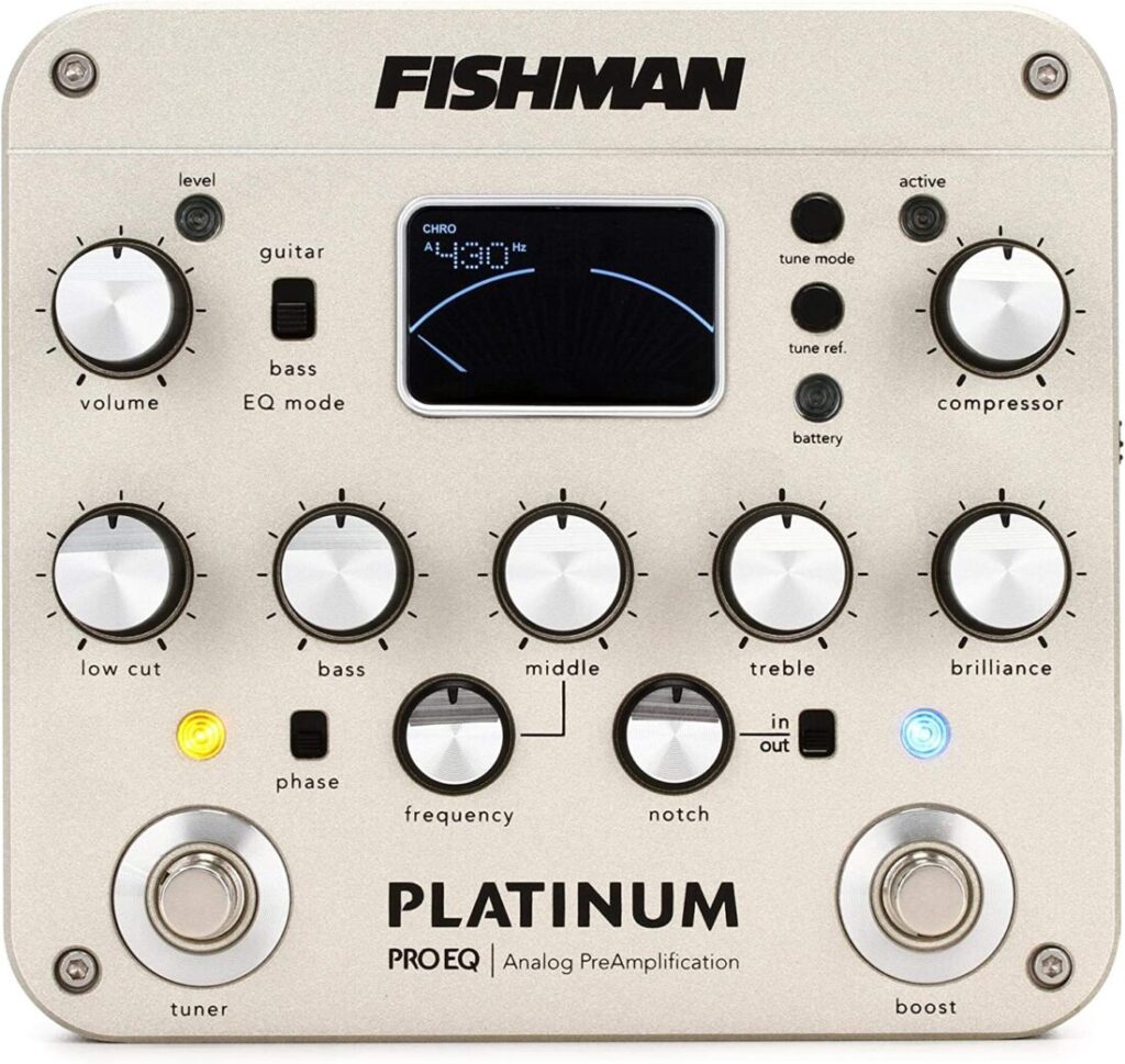 FISHMAN Preamps Platinum PRO EQ